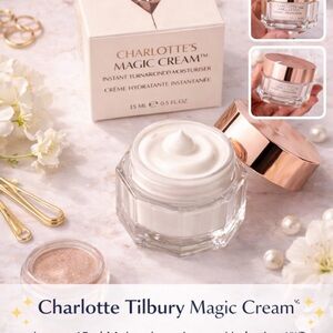 Charlotte Tilbury Magic Cream in White with Rose-Gold Lid